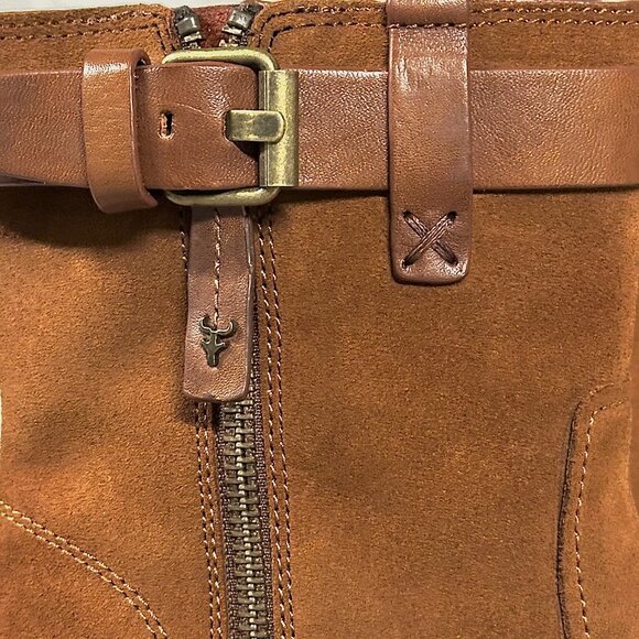 NWT Trask Suede and Leather Ankle Boots - Size 7.5 - Picture 4 of 10